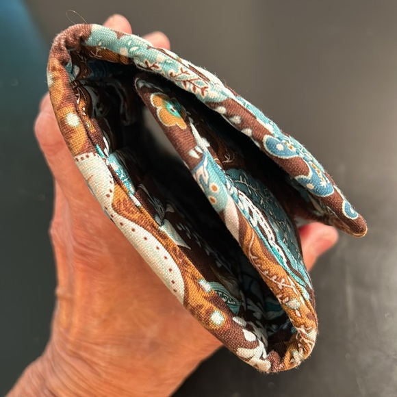 Vera Bradley JAVA Blue Wallet - Picture 6 of 7